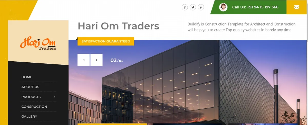 Hari Om Traders in Lucknow, client of Anch Technologies