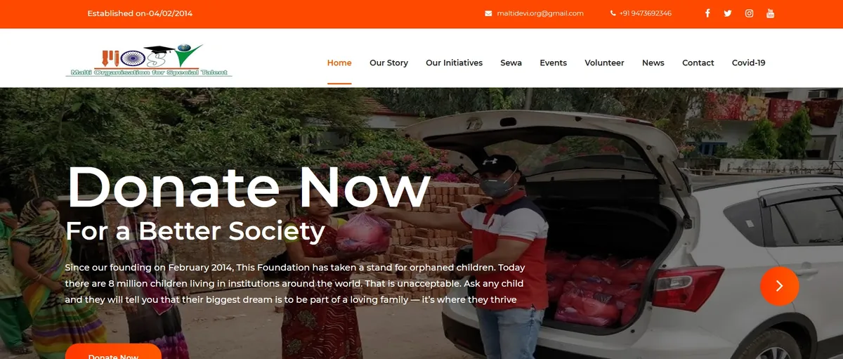 MOST NGO in Lucknow, client of Anch Technologies