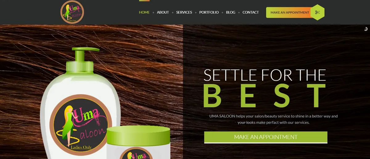 Uma Saloon, client of Anch Technologies
